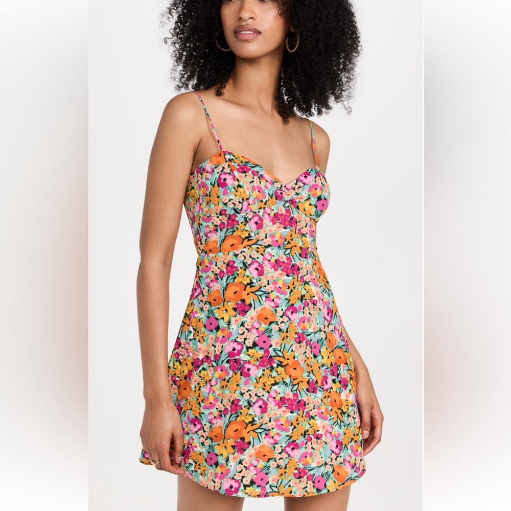 For Love & Lemons Deena Mini Dress Size M